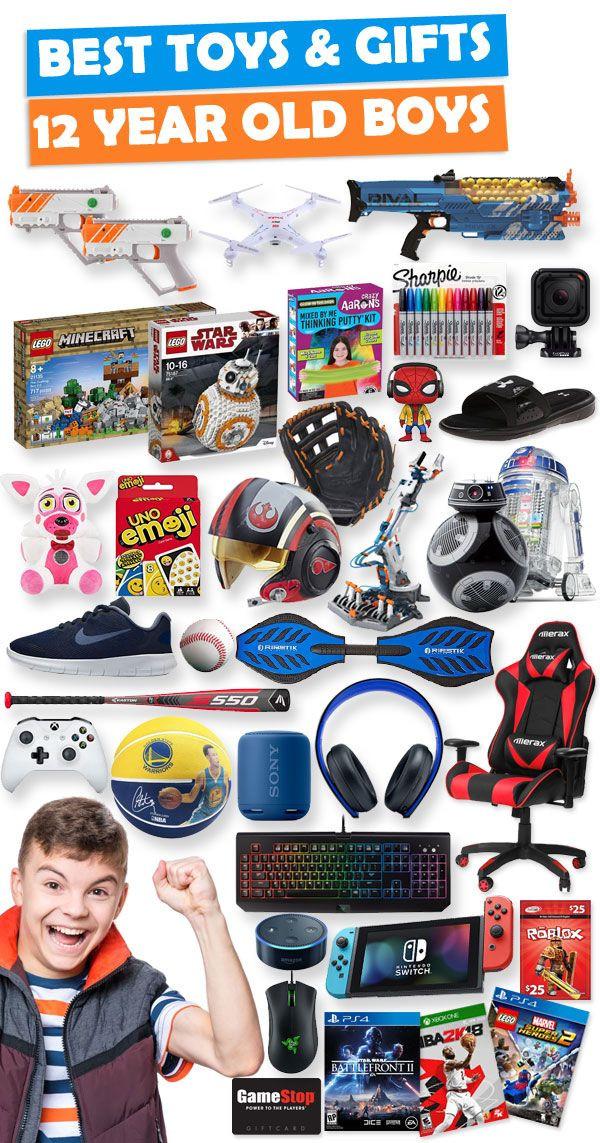 Top Gift Ideas For 10 Year Old Boys
 Gifts For 12 Year Old Boys 2018 Toys