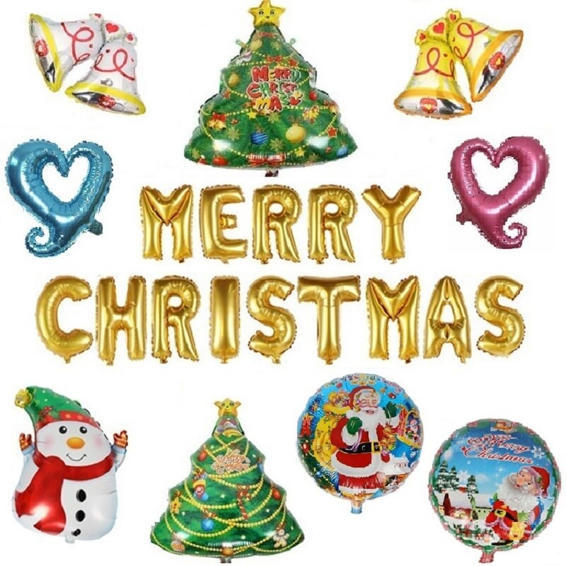 Top Gifts For Kids 2020
 2020 Christmas Decoration Ballons Santa Bells Tree Snow