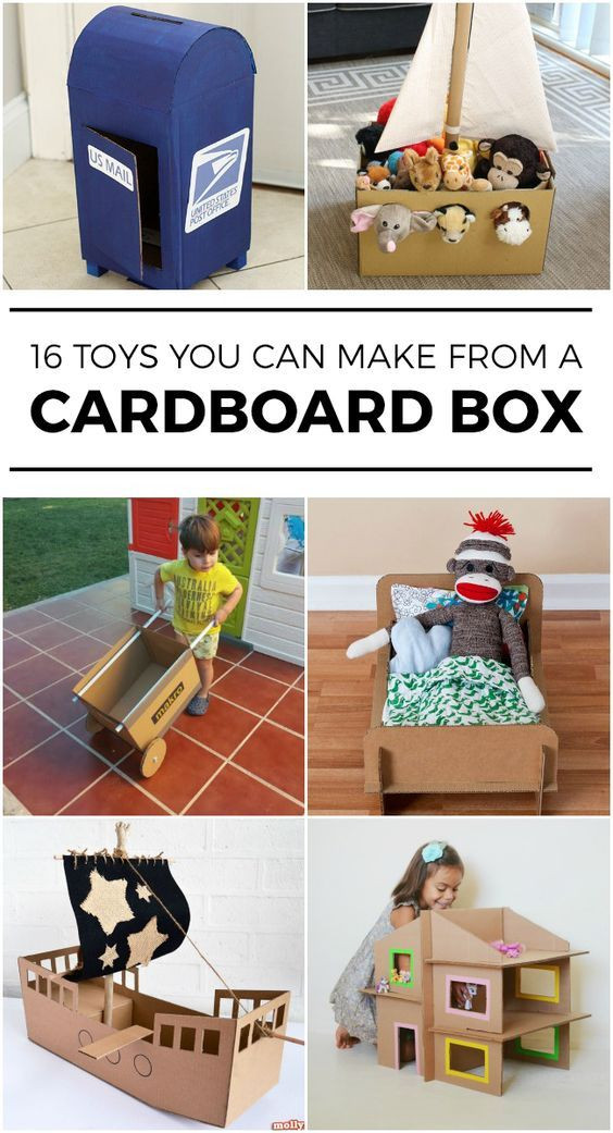 Toys Kids Can Make
 16 Toys You Can Make with an Empty Box