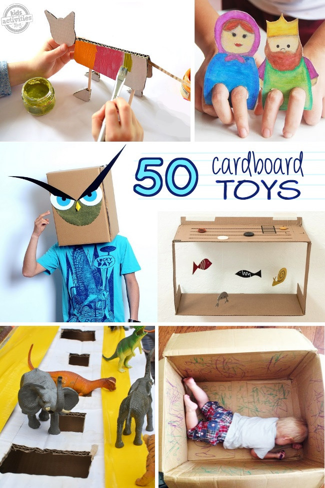 Toys Kids Can Make
 50 Things you can do with a Card Board Box