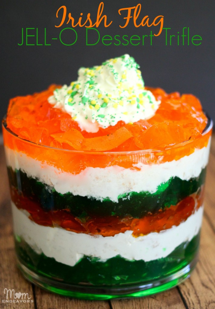 Traditional St Patrick'S Day Desserts
 St Patrick’s Day Dessert Irish Flag Trifle