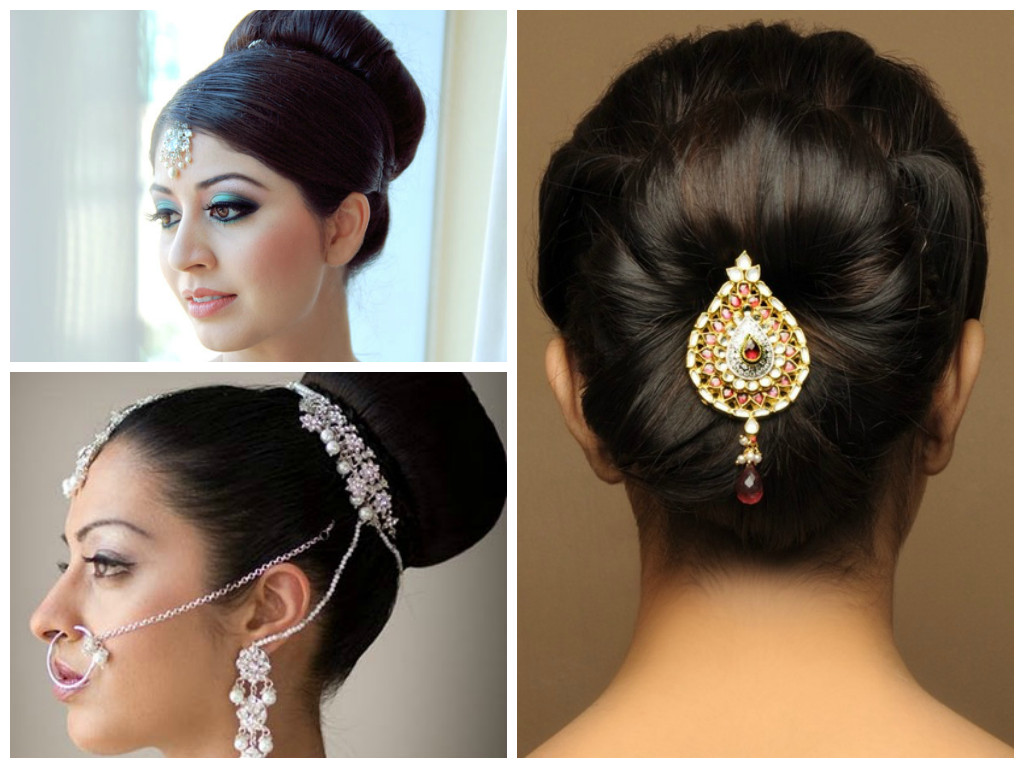 Traditional Wedding Hairstyles
 Indian Wedding Hairstyle Ideas for Medium Length Hair
