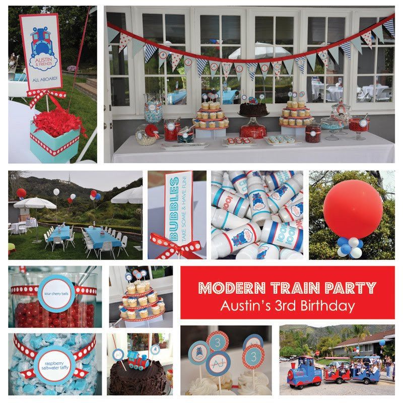 Train Birthday Party Decorations
 Stylish Childrens Parties Choo Choo Train Birthday Party