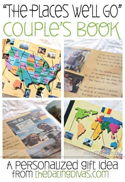 Travel Gift Ideas For Couples
 The Places We ll Go Travel Book