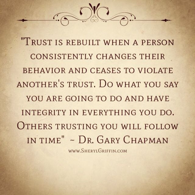 Trust In Marriage Quotes
 Rebuilding trust and reconciliation are possibly but there