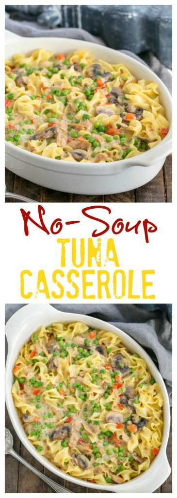 Tuna Noodle Casserole From Scratch
 Tuna Noodle Casserole from Scratch That Skinny Chick Can