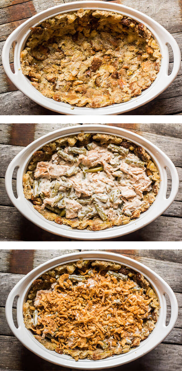 Turkey And Dressing Casserole
 Turkey and Stuffing Casserole Easy Thanksgiving Leftovers