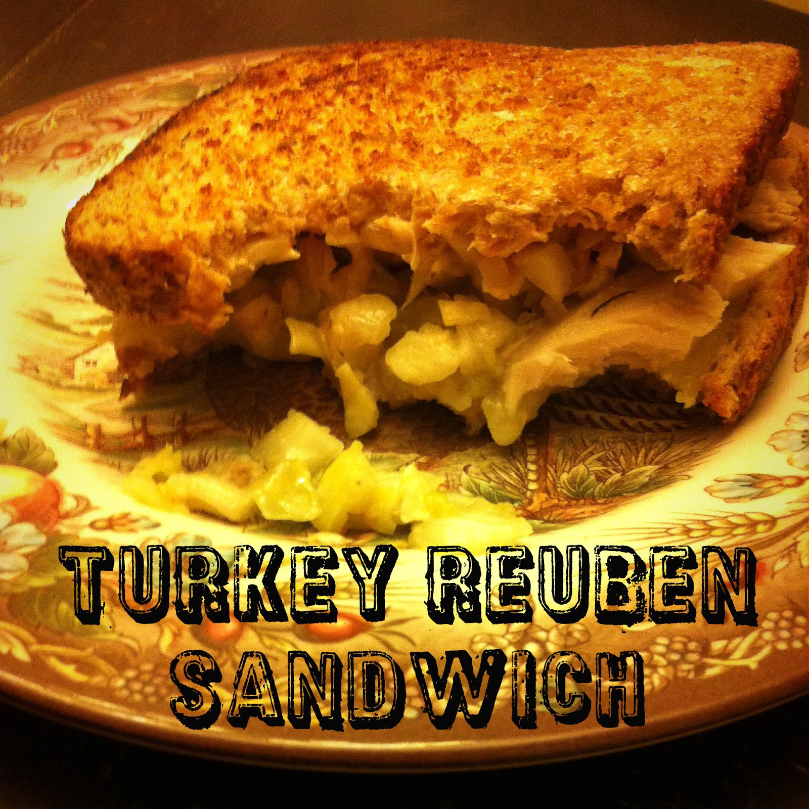 Turkey Reuben Sandwiches
 riddlelove Turkey Reuben Sandwich A Recipe