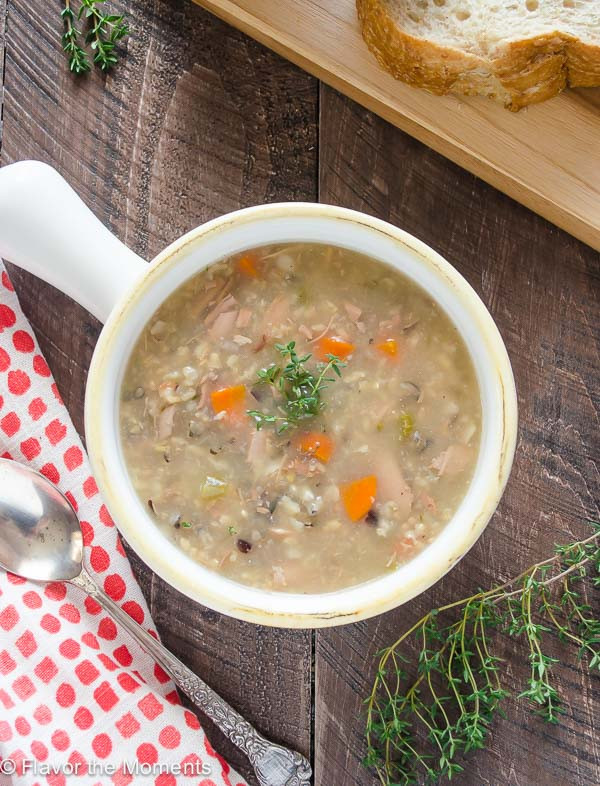 Turkey Soup Slow Cooker
 Slow Cooker Turkey Wild Rice Soup Flavor the Moments