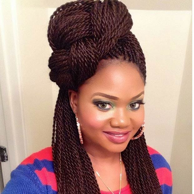 Twisty Hairstyles For Black Women
 49 Senegalese Twist Hairstyles for Black Women