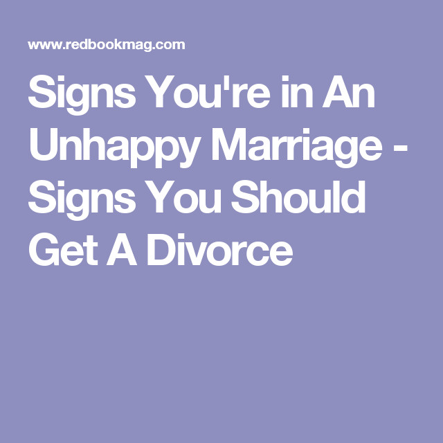 Unhappy Marriage Quotes
 17 Signs You re In an Unhappy Marriage WANT