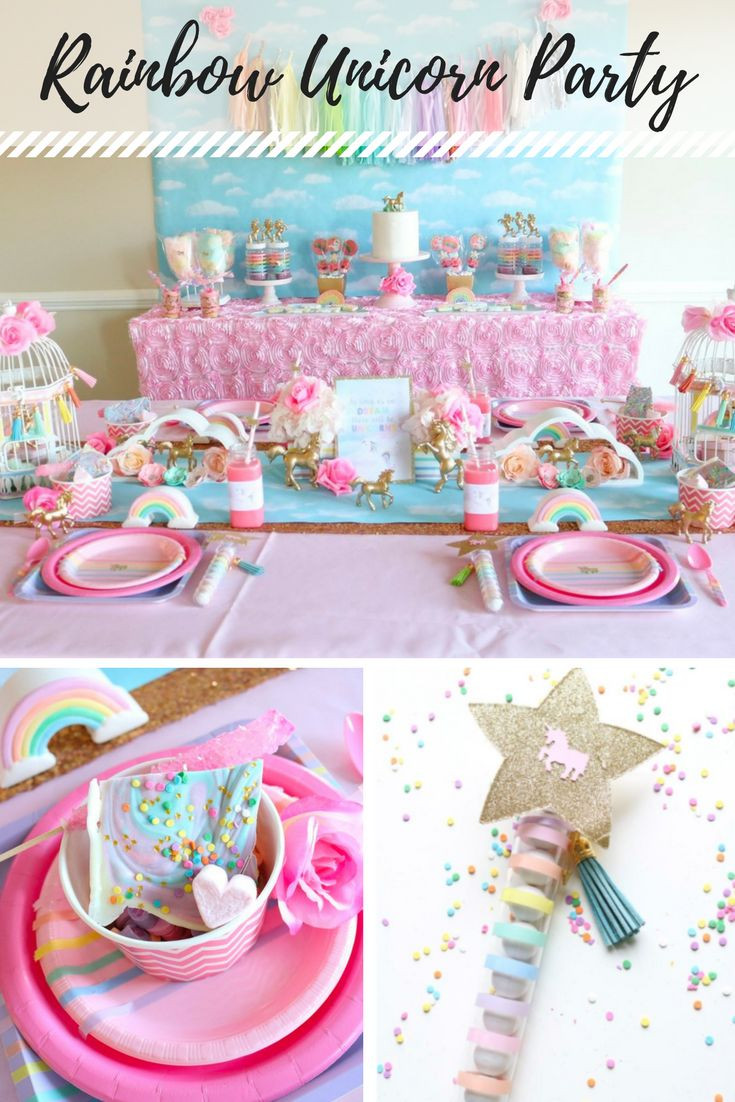 Unicorn Theme Tea Party Food Ideas For Girls
 Unicorn Birthday Party Ideas
