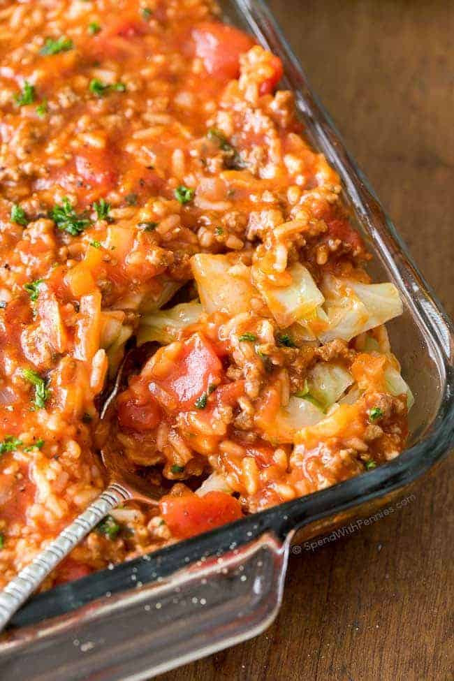 Unstuffed Cabbage Roll Casserole
 Unstuffed Cabbage Roll Casserole Spend With Pennies