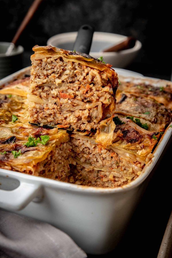 Unstuffed Cabbage Roll Casserole
 Unstuffed Cabbage Roll Casserole Let the Baking Begin