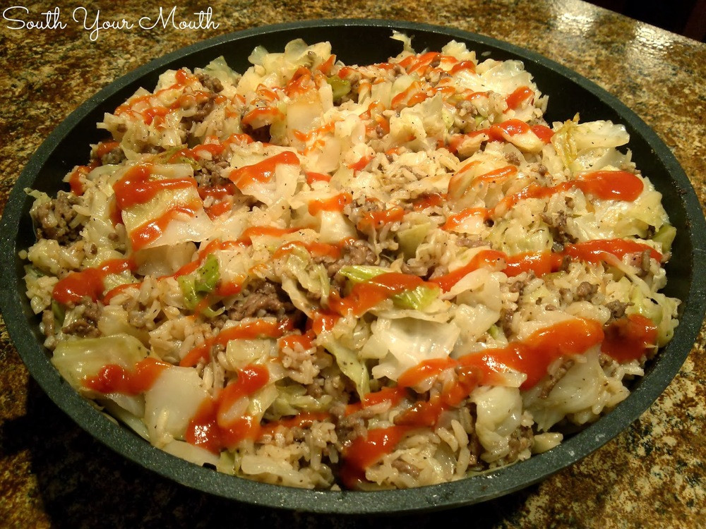 Unstuffed Cabbage Roll Casserole
 Unstuffed Cabbage Rolls Skillet Casserole