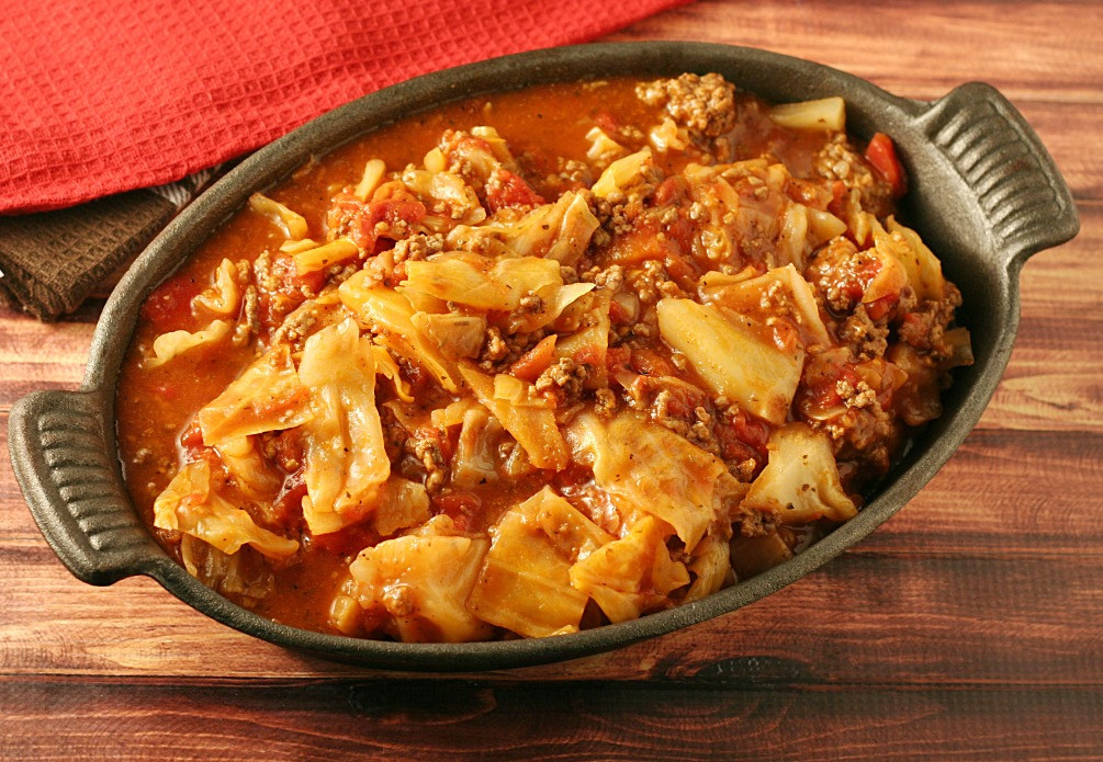 Unstuffed Cabbage Roll Casserole
 Unstuffed Cabbage Roll Casserole SundaySupper Yours and