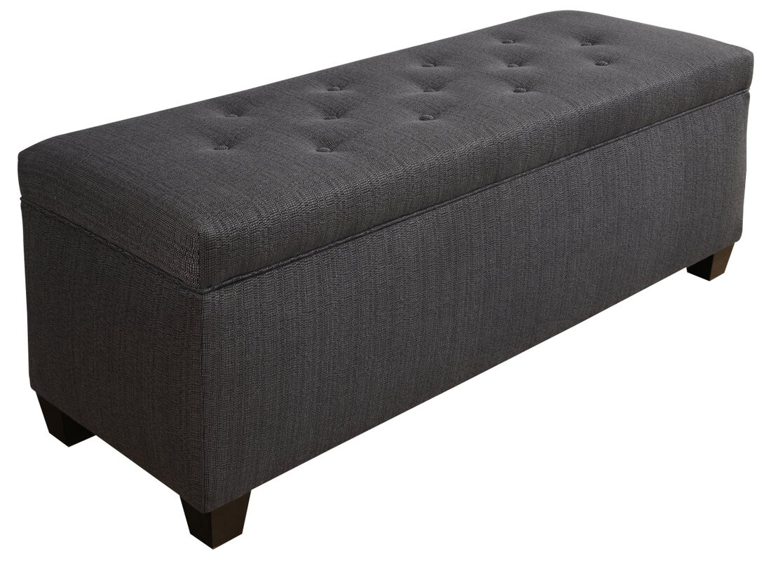 Upholstered Storage Bench
 The Sole Secret Upholstered Storage Bench & Reviews
