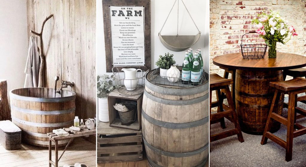 Used Rustic Wedding Decorations For Sale
 Coffee Table Whiskey Barrel – Projecthamad