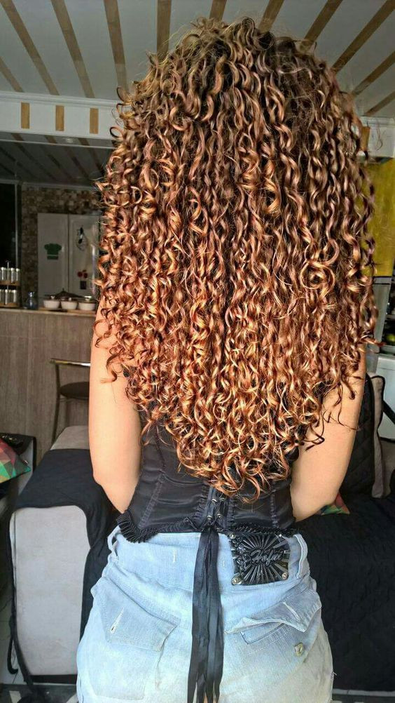 V Cut Curly Hair
 Short and Long Layered Curly Hairstyles