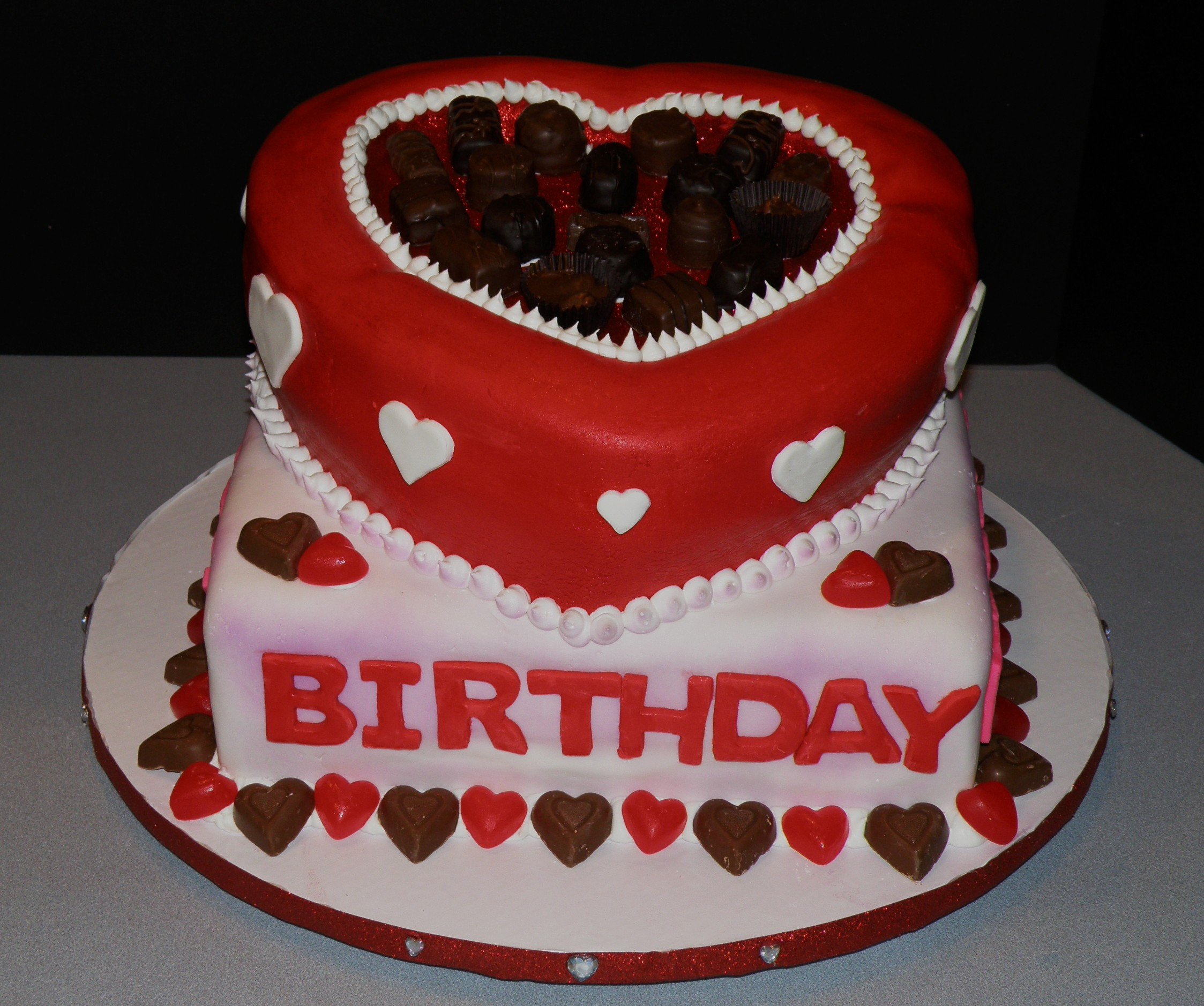 Valentine Birthday Cake
 happy birthday valentine
