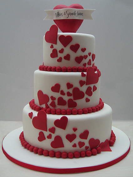 Valentine Birthday Cake
 Love Wedding Cakes To Valentine s Day