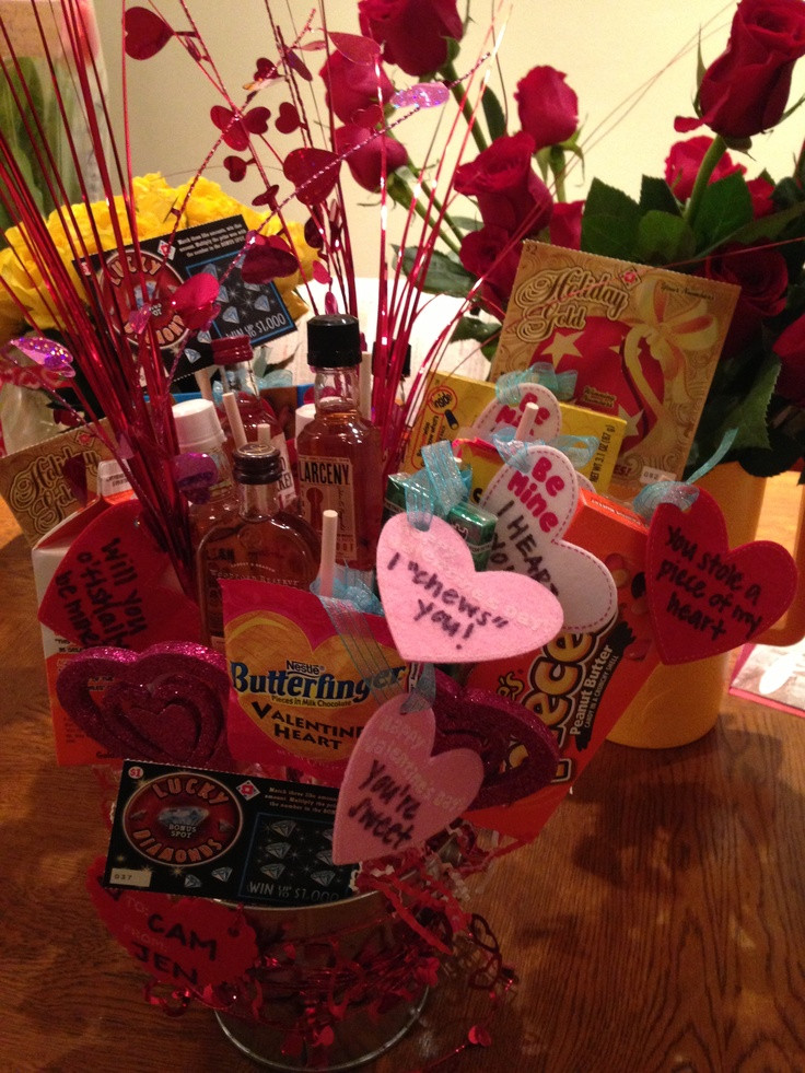 Valentine Boyfriend Gift Ideas
 Cute Valentines day t for boyfriend a man bouquet