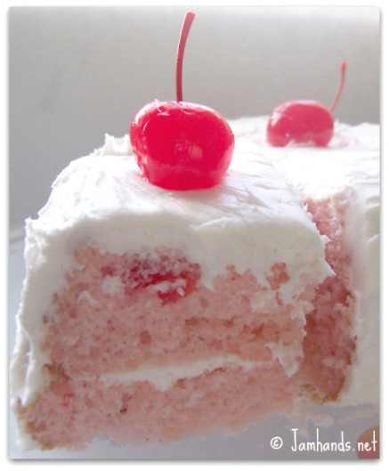 Valentine Cake Recipes
 Cherry Vanilla Layered Cake and Frosting