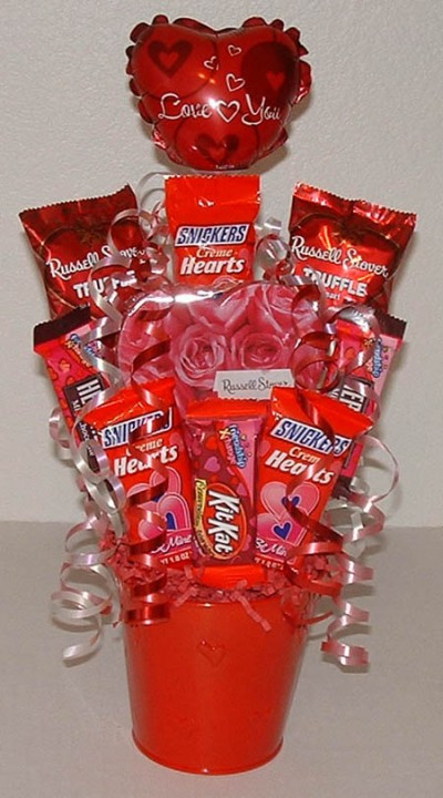 Valentine Candy Gift Ideas
 Valentine Candy Bouquet