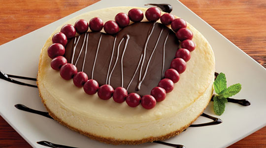 Valentine Cheese Cake
 Valentine s Day Chocolate Caramel Heart Cheesecake Recipe