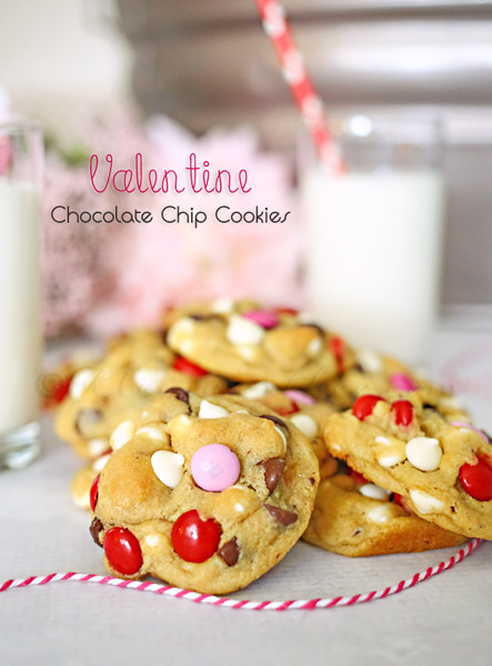 Valentine Chocolate Chip Cookies
 Valentine Printable Coloring Page Bookmarks Kleinworth & Co