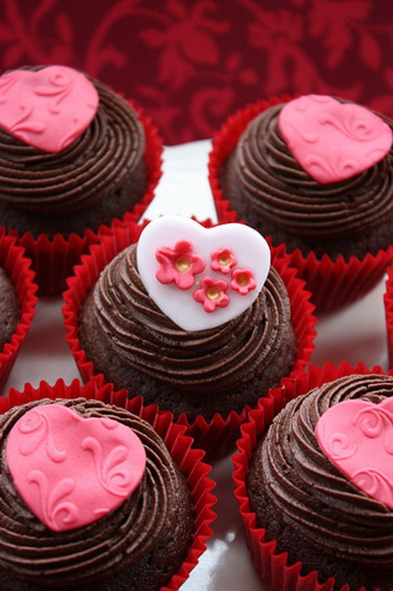Valentine Cupcakes Pinterest
 215 best Valentine Cupcakes images on Pinterest