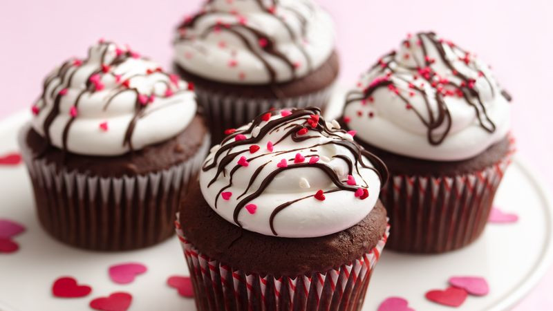 Valentine Cupcakes Recipe
 Valentine Parfait Cupcakes Recipe BettyCrocker