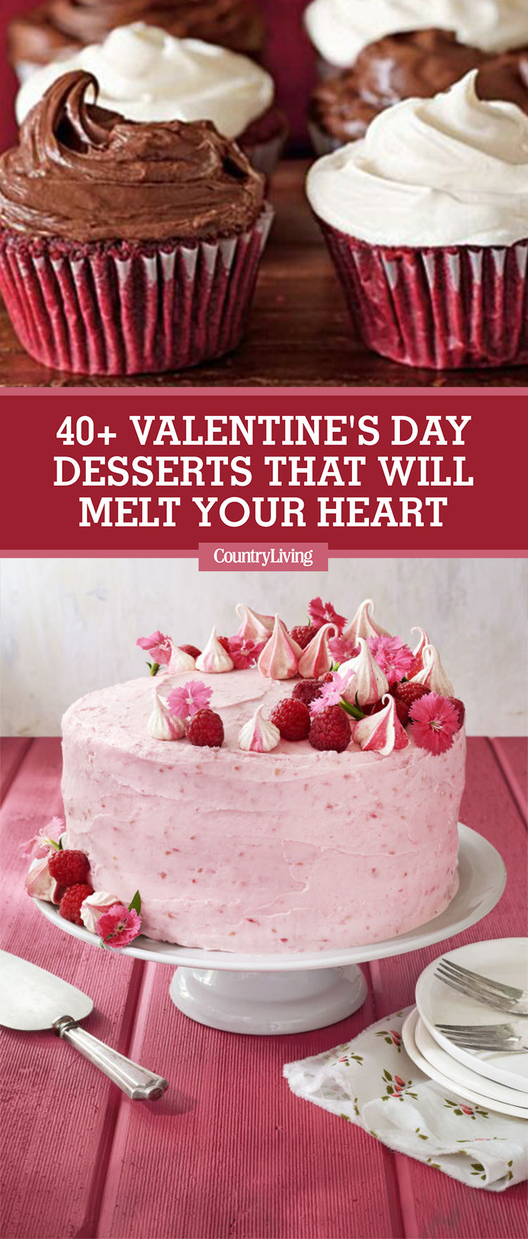 Valentine Day Desserts Pinterest
 42 Easy Valentine’s Day Desserts Best Recipes for