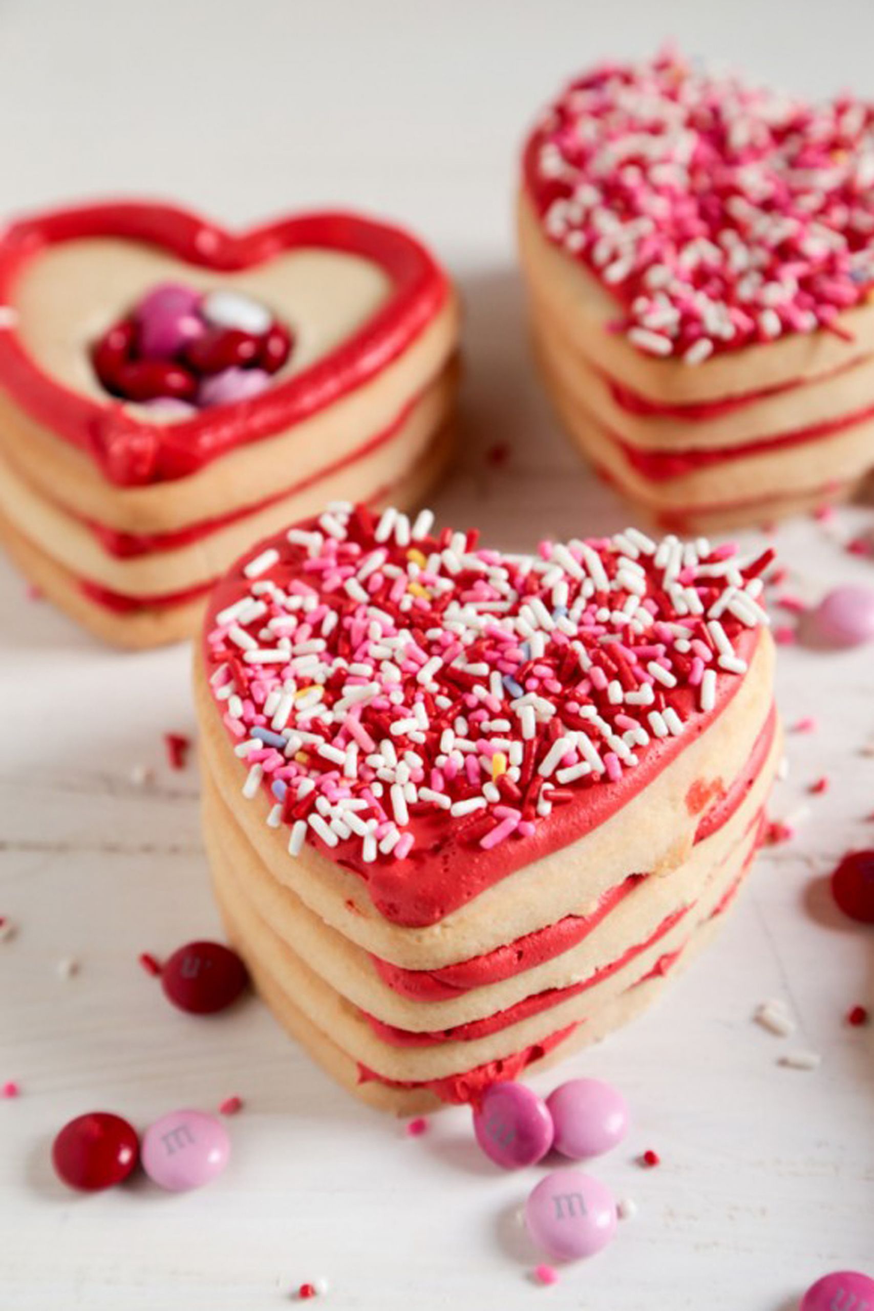 Valentine Day Desserts Pinterest
 17 Heart Shaped Cookies & Desserts Valentine s Day