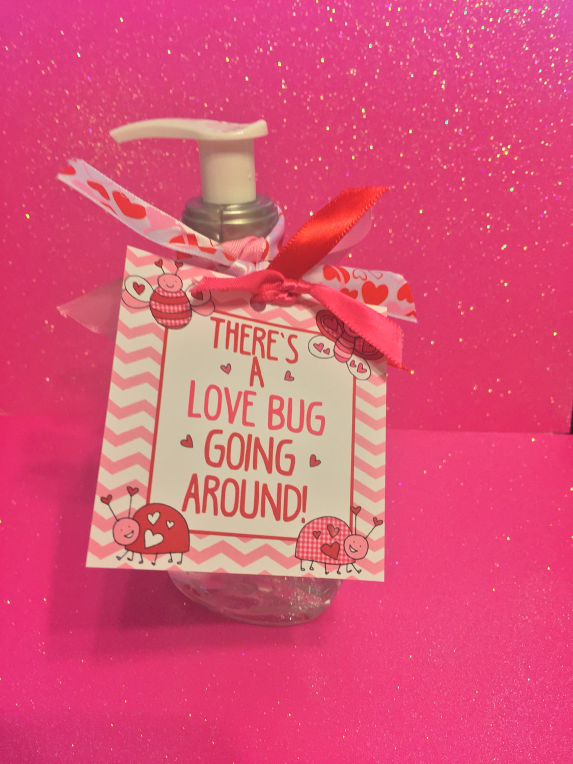 Valentine Day Gift Ideas For Coworkers
 Valentines Love Bug Hand Sanitizer Great Gift for Teachers