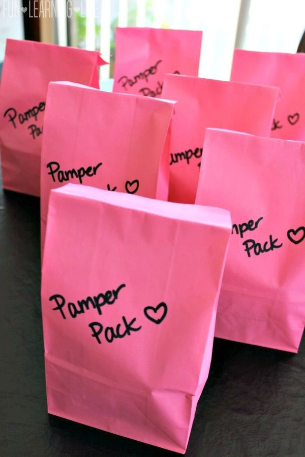 Valentine Day Gift Ideas For Coworkers
 Pamper Pack Gift Bags Created for a Mom s Night In Plus