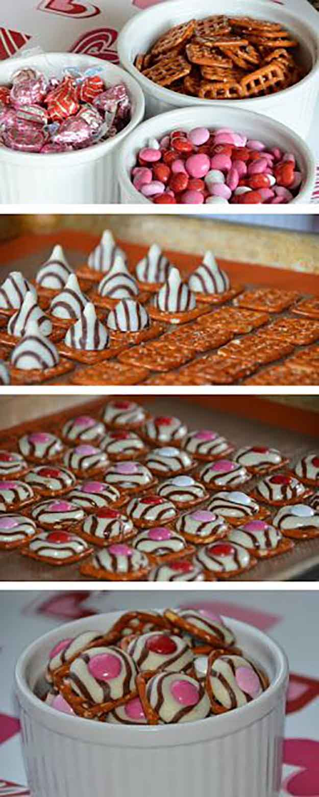 Valentine Day Pretzels
 25 Valentines Day Treats That Look Too Good to Eat