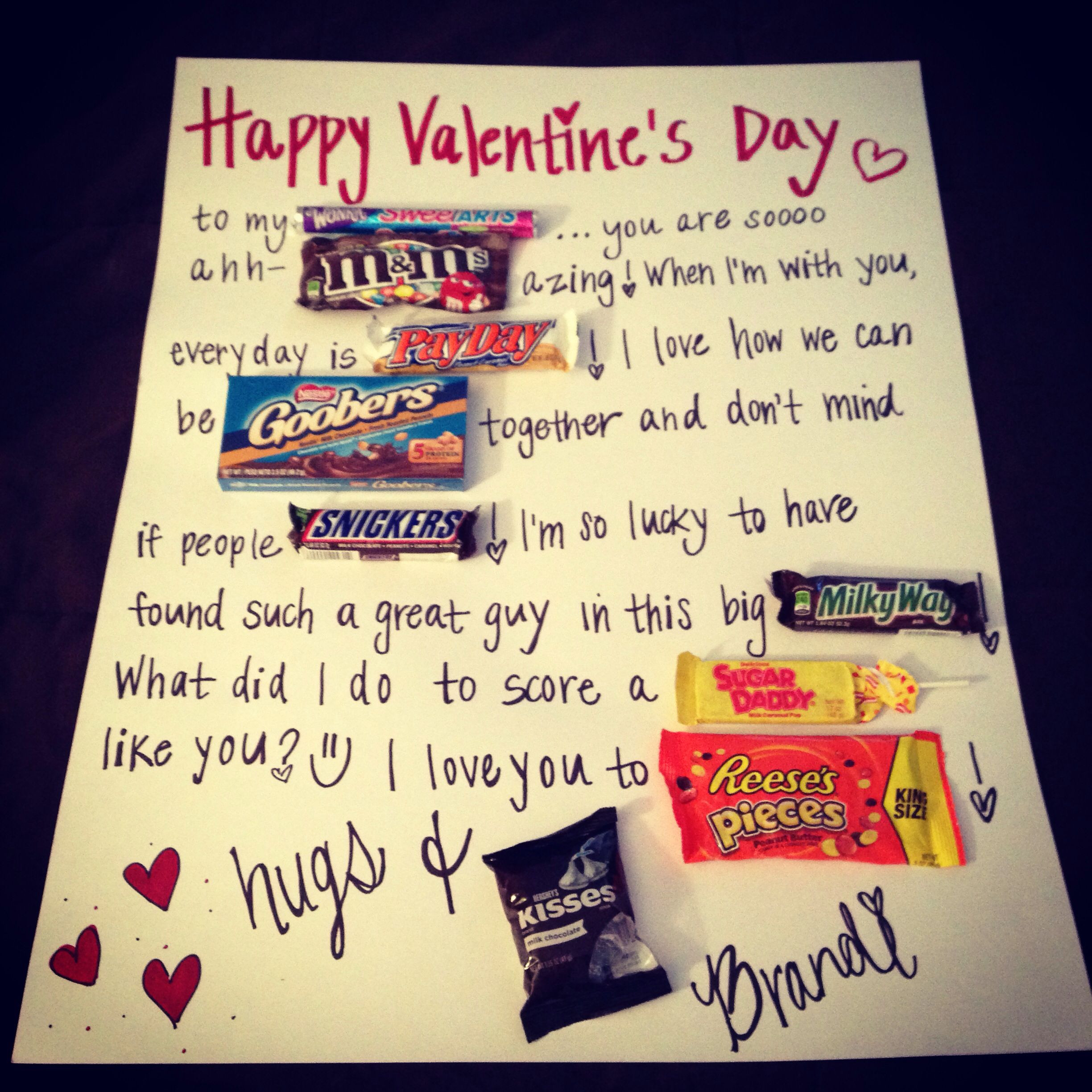 Valentine Days Gift Ideas For Him
 Easy diy valentines t for him Valentines Day