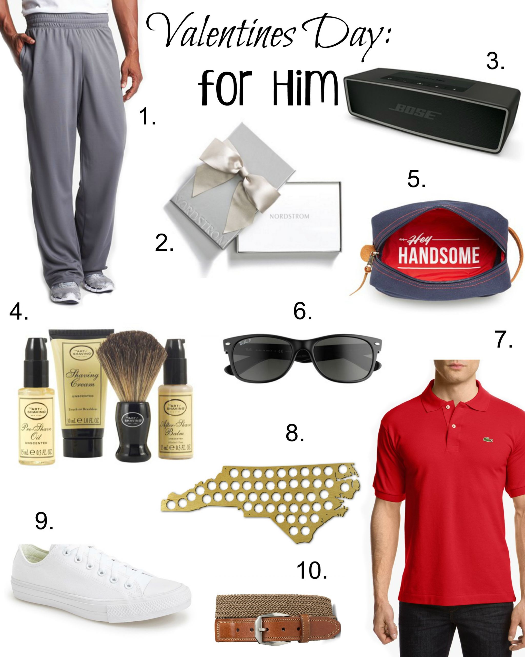 Valentine Days Gift Ideas For Him
 Top 10 Valentines Day Gifts For Him