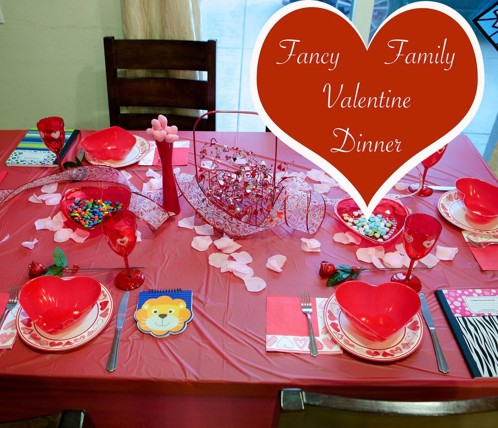 Valentine Dinners For Family
 Fancy Family Valentine Dinner fun family tradition
