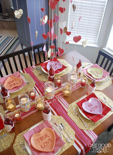 Valentine Dinners For Family
 Extraordinary Valentines Table Settings For A Classy