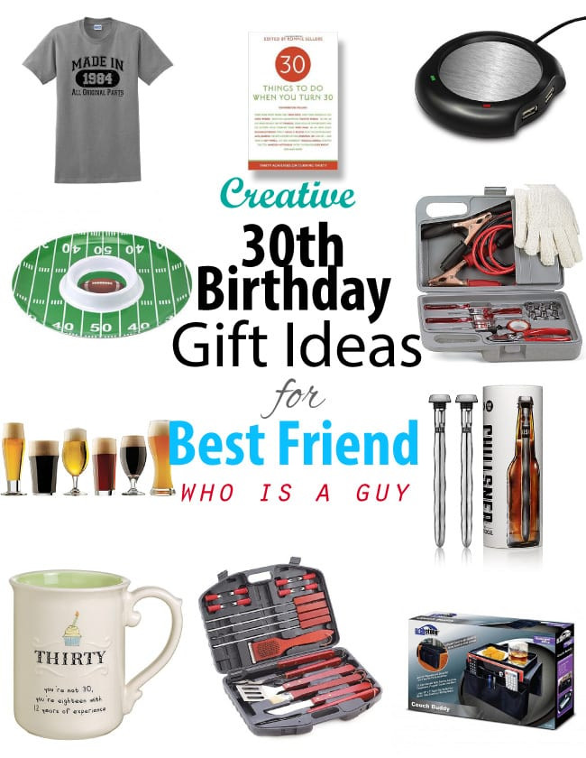Valentine Gift Ideas For A Male Friend
 Creative 30th Birthday Gift ideas for Male Best Friend