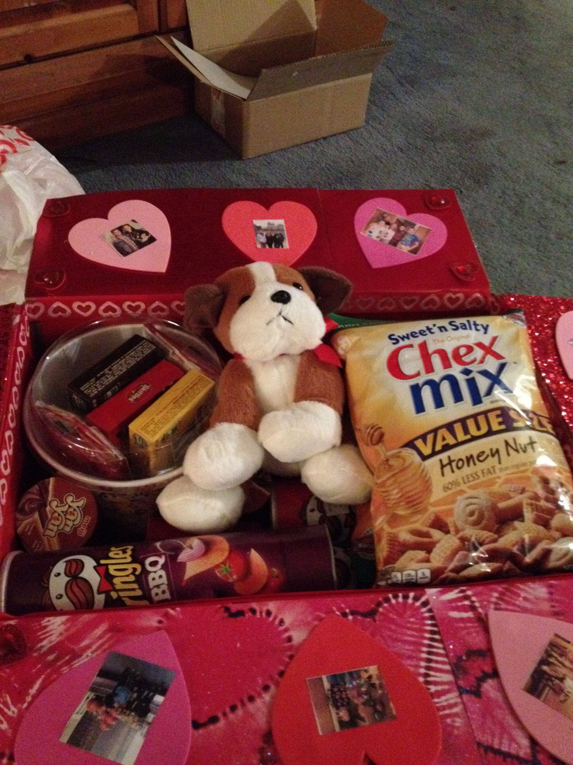 Valentine Gift Ideas For College Daughter
 Valentine Care package for college students