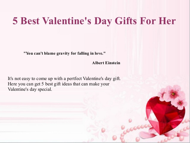 Valentine Gift Ideas For Her India
 5 Best Valentine s Day Gifts For Her