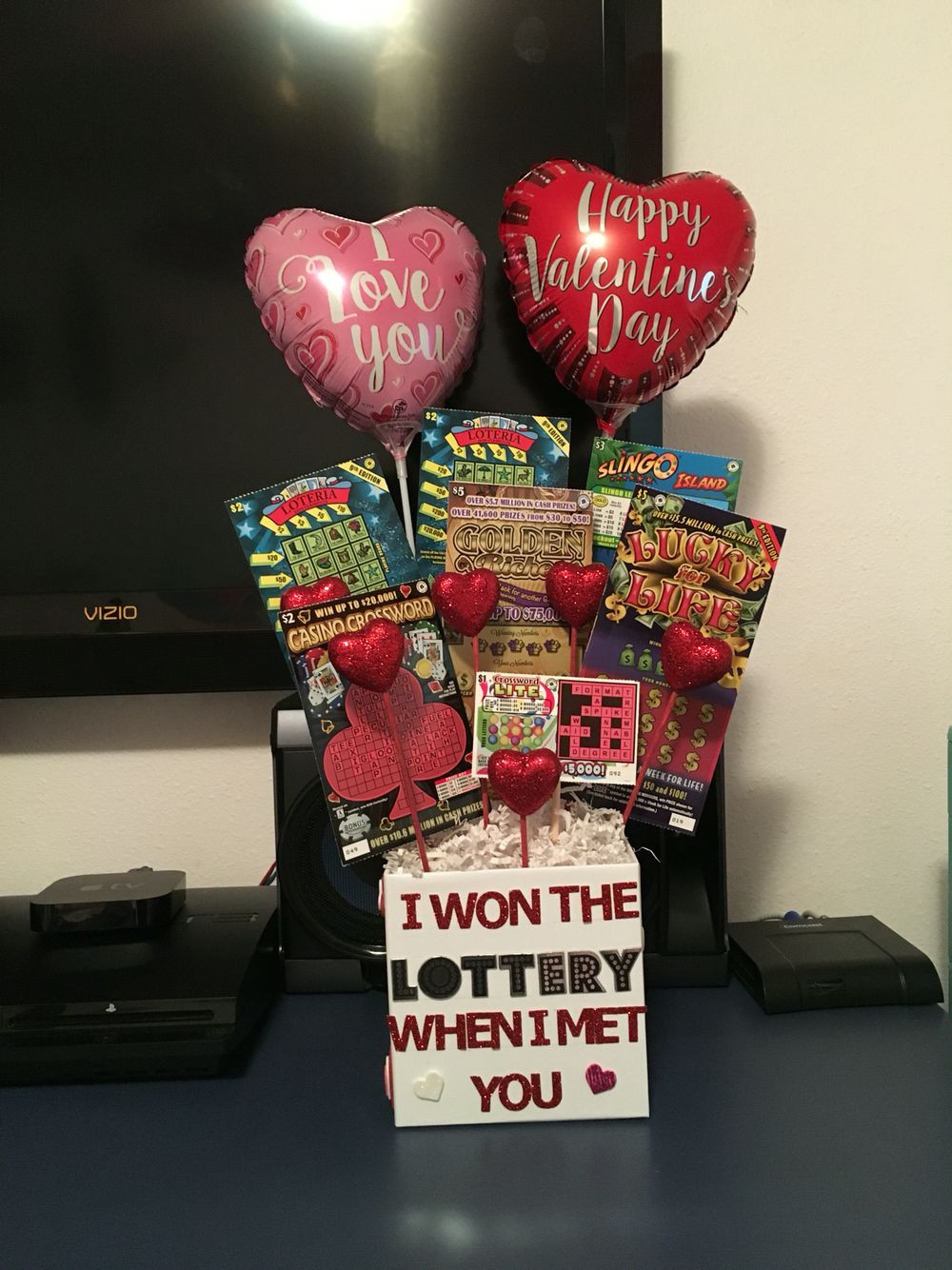 Valentine Gift Ideas For Him Pinterest
 Cute Valentine idea for him it s an easy diy project I