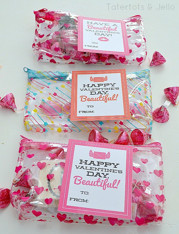 Valentine Gift Ideas For Teenage Girlfriend
 "Beautiful" Valentine s Day Printables Tween or Teen