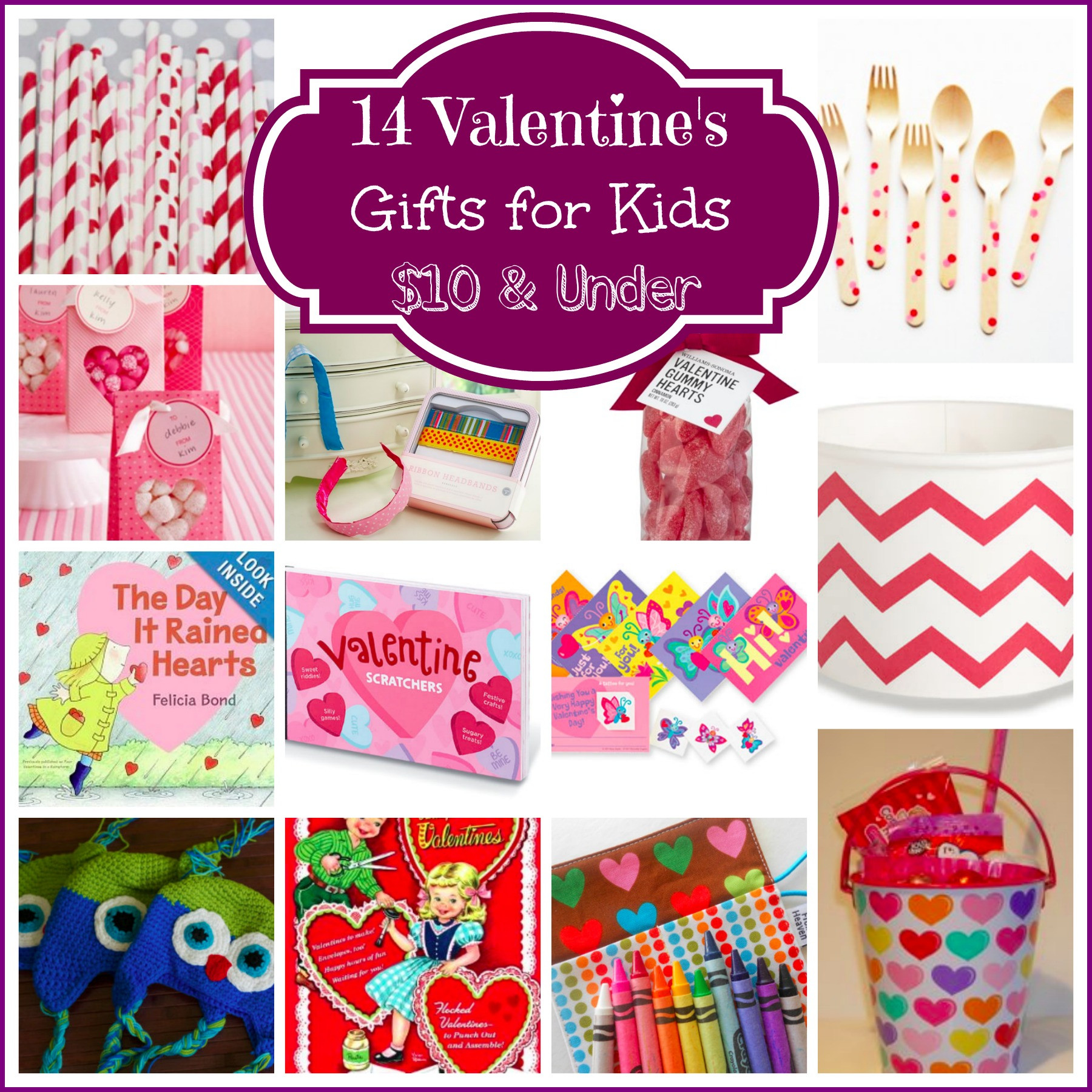 Valentine Gifts For Children
 14 Valentine’s Day Gifts for Kids $10 & Under