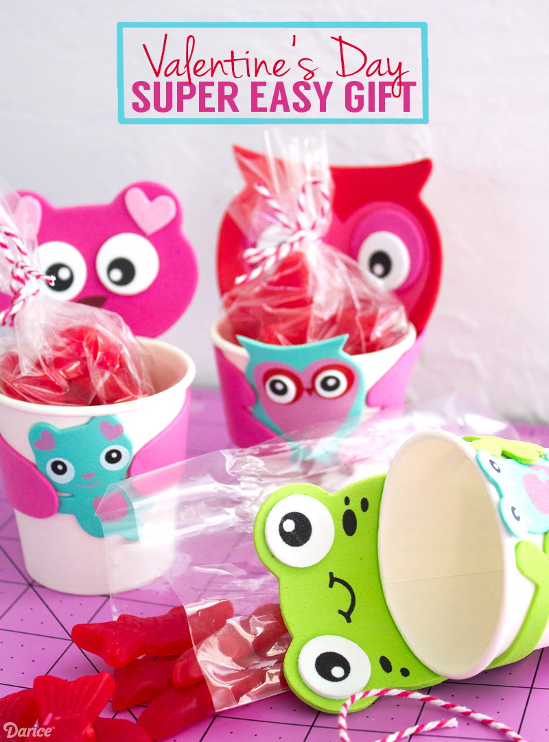 Valentine Gifts For Children
 DIY Valentine Gift for Kids Paper Cup Kits Darice