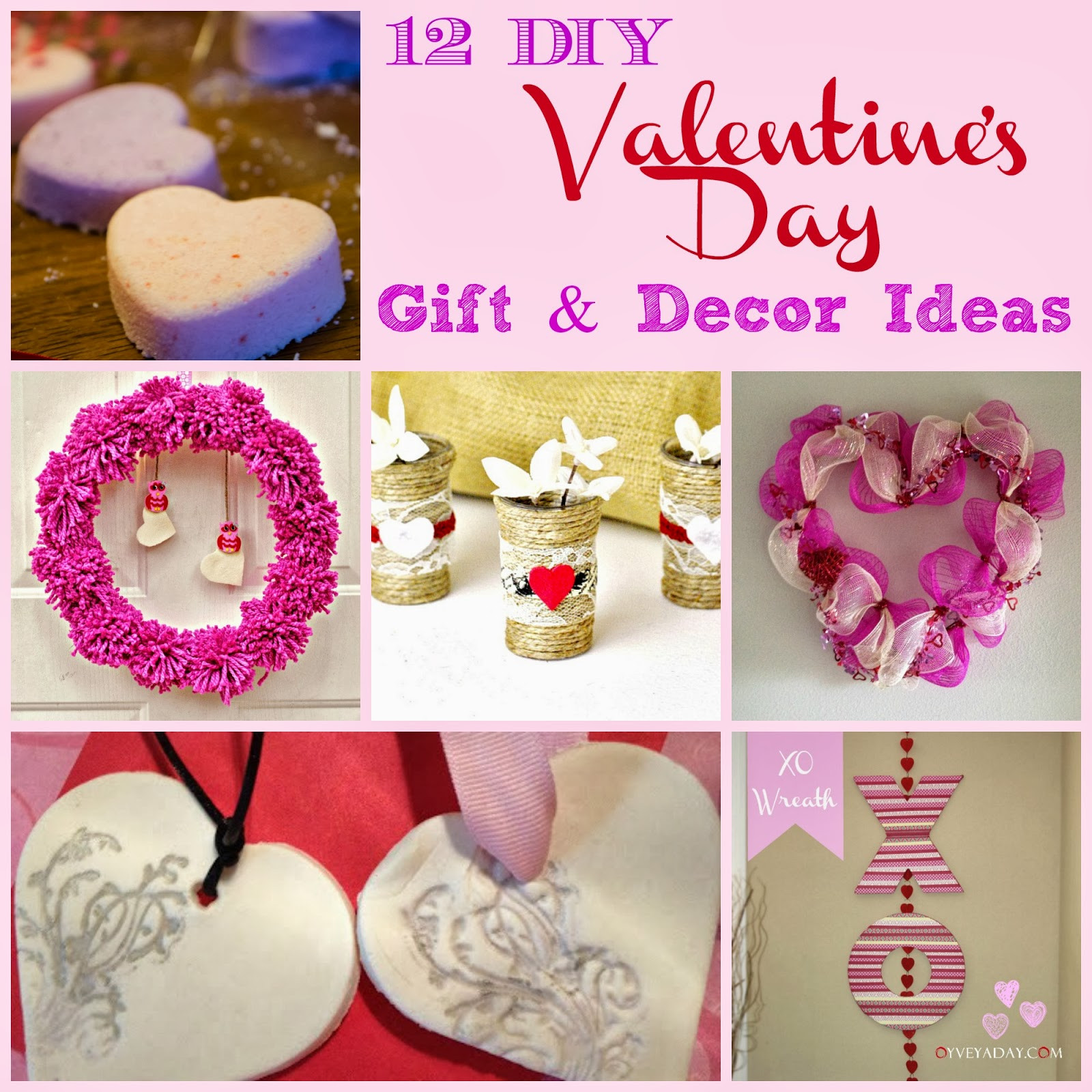 Valentine Homemade Gift Ideas
 12 DIY Valentine s Day Gift & Decor Ideas Outnumbered 3 to 1