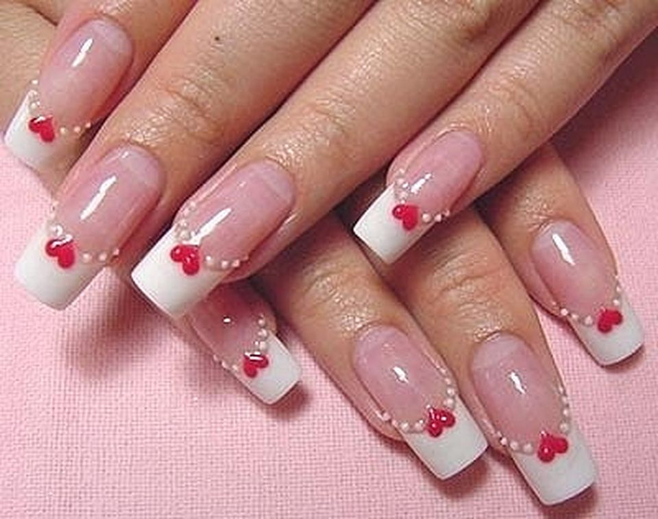 Valentine Nail Ideas
 Lovely valentine nails design ideas 13 Fashion Best